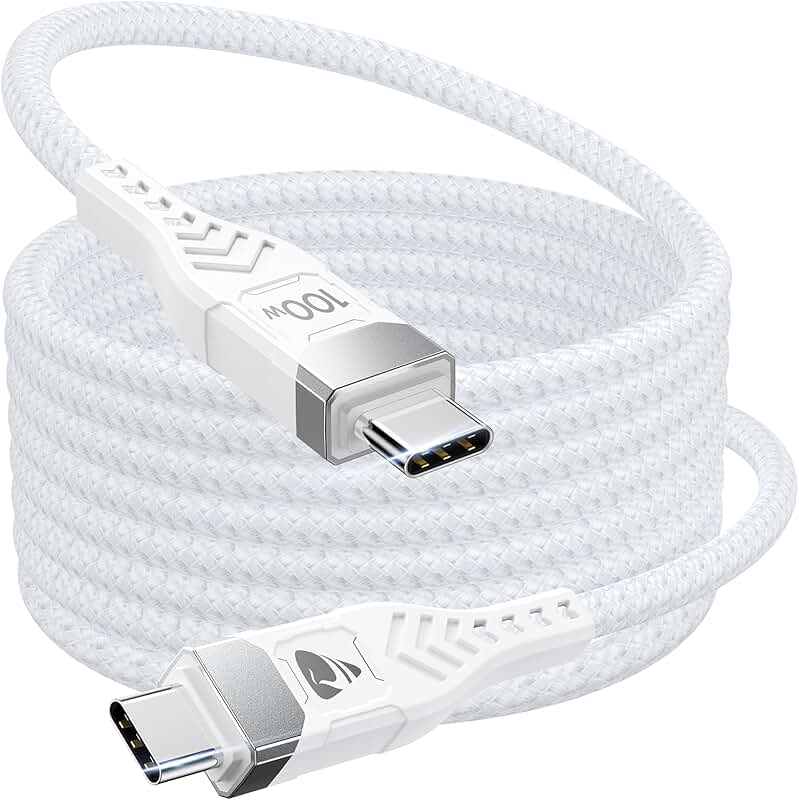 USB C to USB C Cable for Fast Charging and Data Transfer