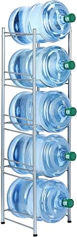 5-Tier Water Jug Rack for 5-Gallon Bottles