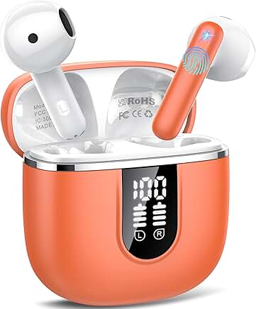 Wireless Earbuds with Noise Cancelling and 40H Battery