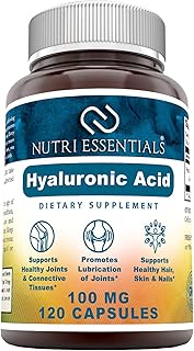 Hyaluronic Acid Supplement, 100 mg, 120 capsules