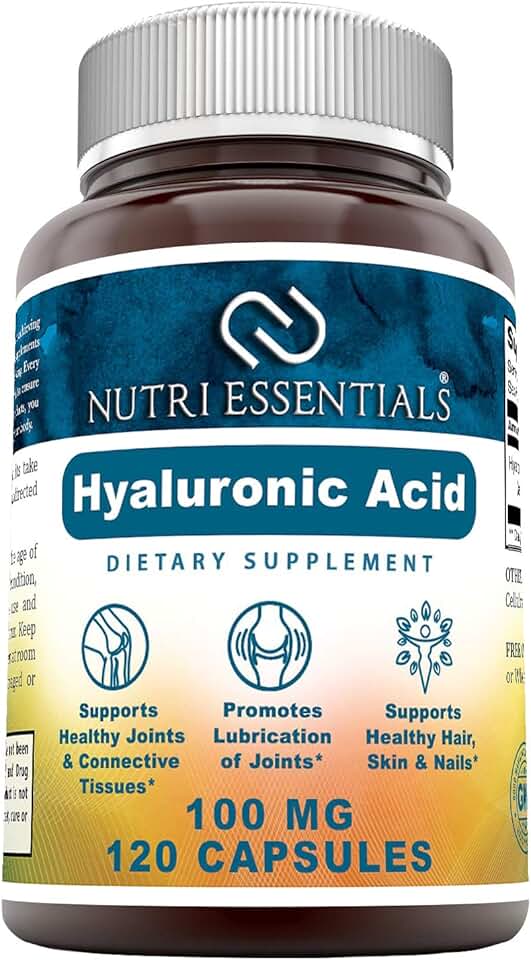 Hyaluronic Acid Supplement, 100 mg, 120 capsules
