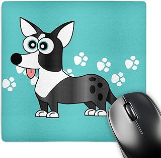 Blue Merle Cardigan Corgi Mouse Pad