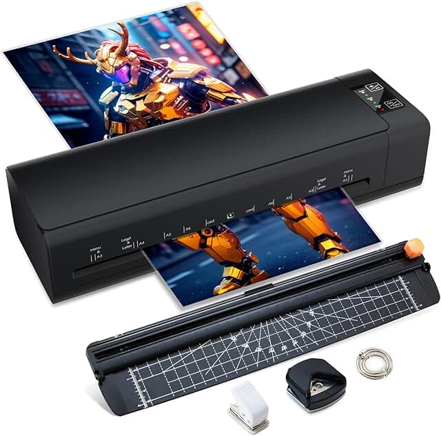 13-Inch 9-in-1 Thermal Laminator for Home and Office