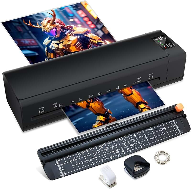 13-Inch 9-in-1 Thermal Laminator for Home and Office