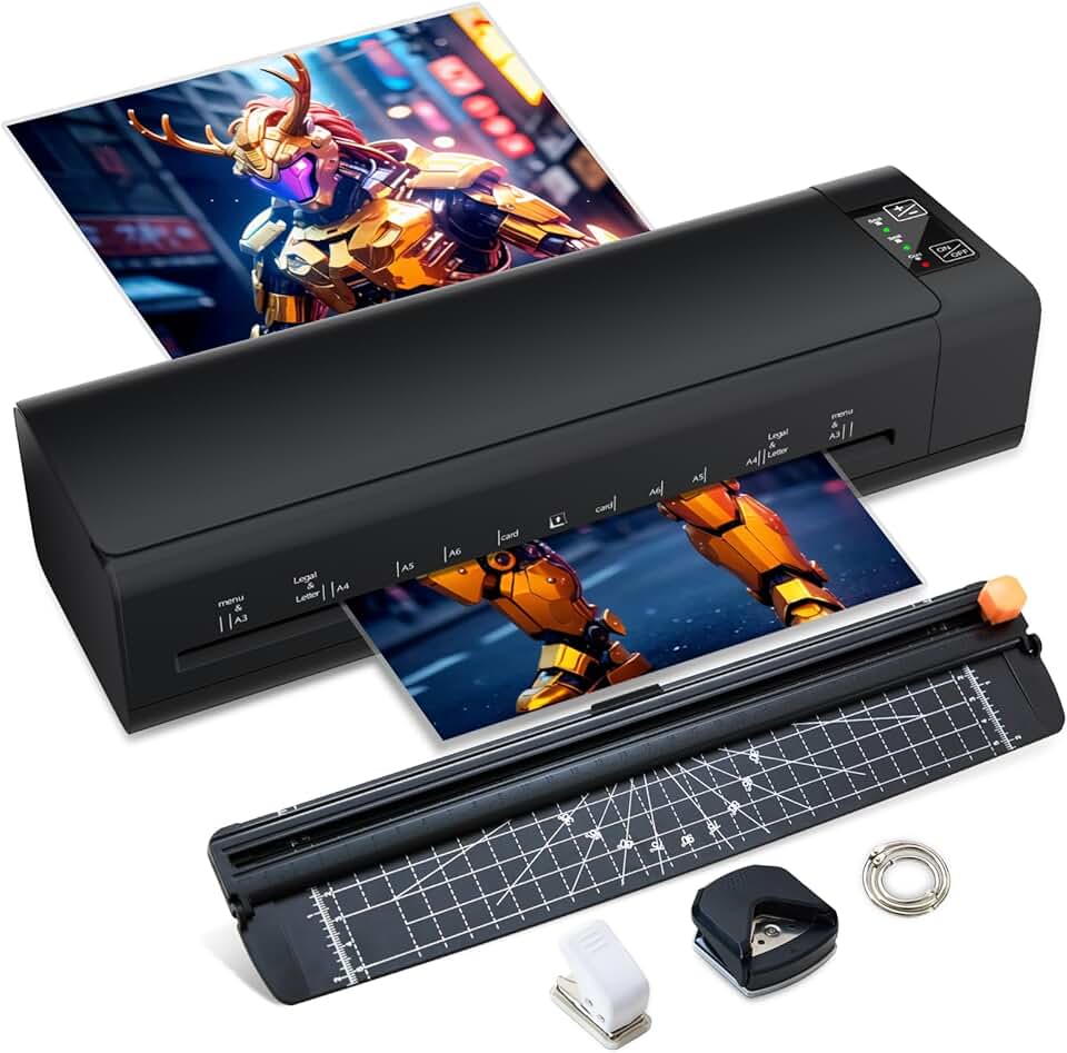 13-Inch 9-in-1 Thermal Laminator for Home and Office