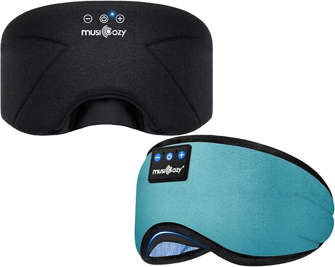 Wireless Sleep Headphones with Washable Eye Mask