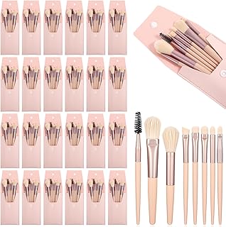Mini Travel Makeup Brush Set for Women and Girls