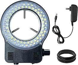 Adjustable 144-LED Ring Light for Stereo Microscope