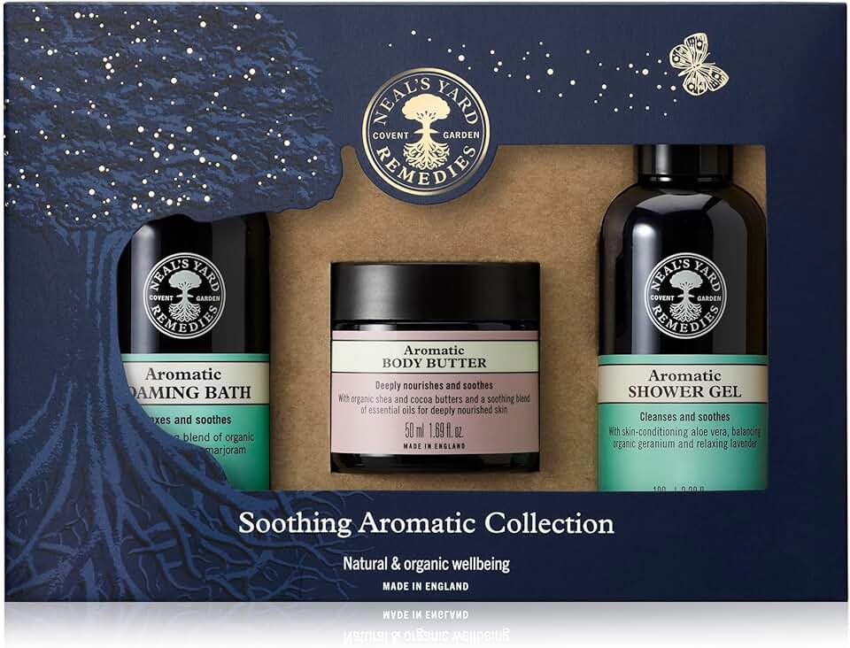 Soothing Aromatic Collection with Geranium and Lavender Oils