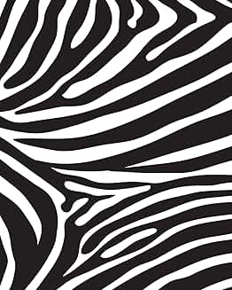 Wild Animal Print Journal with Lined Pages and Index