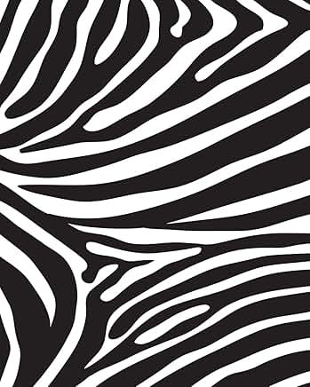 Wild Animal Print Journal with Lined Pages and Index