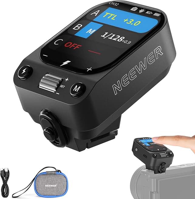 Wireless Flash Trigger with HSS and OLED