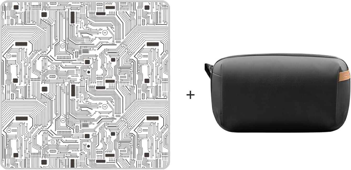 Black Protective Lens Wrap and Organizer Bag