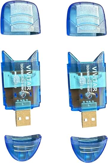 Two USB 2.0 SD Card Readers