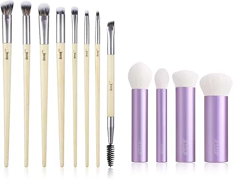 8-Piece Eyeshadow and Face Brush Set