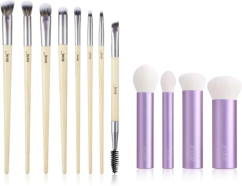 8-Piece Eyeshadow and Face Brush Set