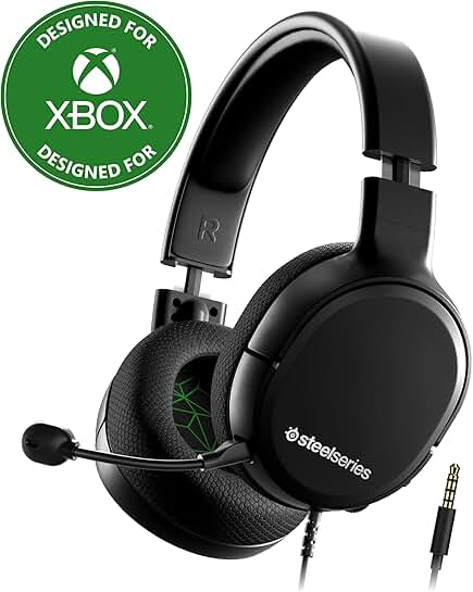 Wired Gaming Headset with Detachable Microphone
