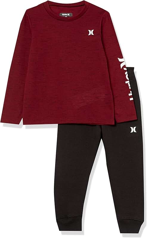 Boy's Long Sleeve Cloud T-Shirt and Joggers Set