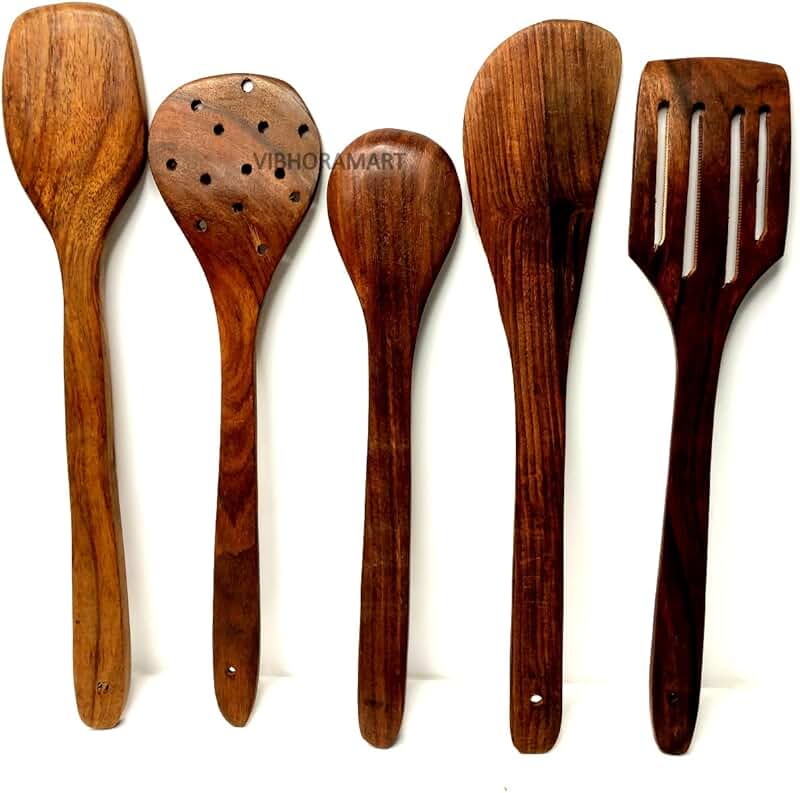Set of 5 Silicone Cooking and Baking Utensils