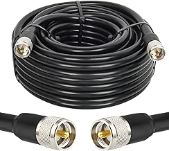50FT RG213 UHF Coax Cable for Radio and Antennas