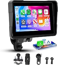 5-Inch Waterproof Touchscreen with Wireless CarPlay and Android Auto