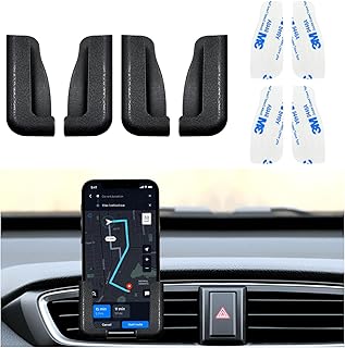 Four-piece adjustable car phone holder set
