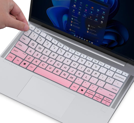 Pink Ombre Keyboard Cover for 2024 HP EliteBook 14