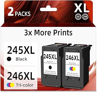Black Ink Cartridge Replacement Pack for Various Models