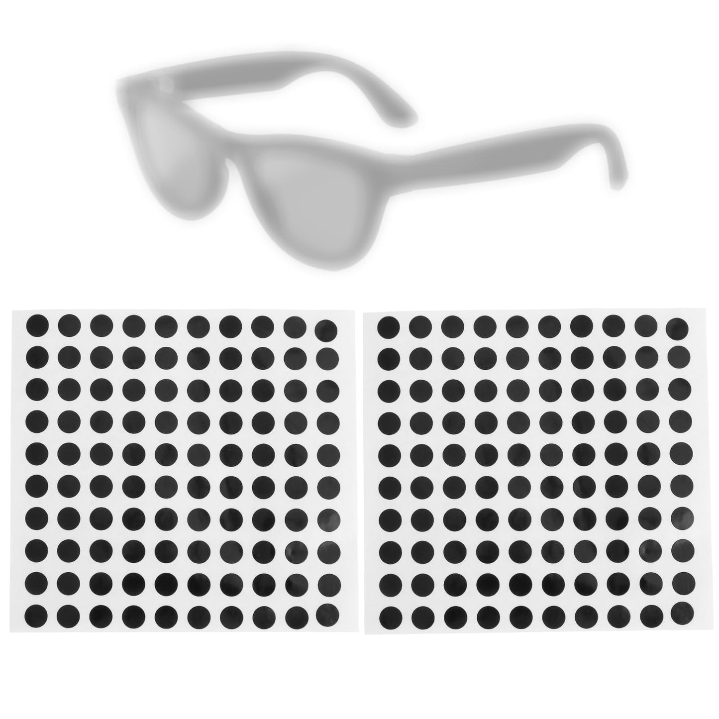 200pcs LED Light Blocking Stickers for Smart Glasses