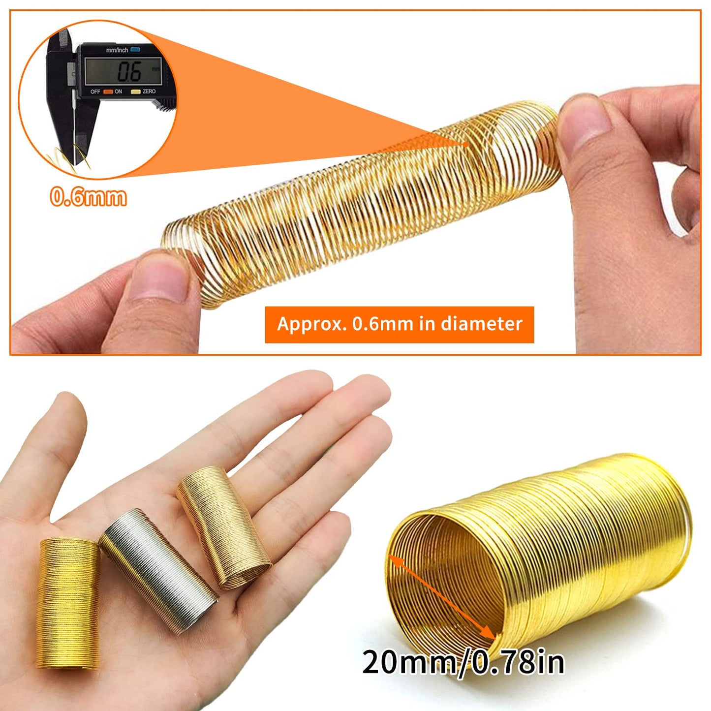 Memory Wire Ring for Jewelry Making and Beading Supplies