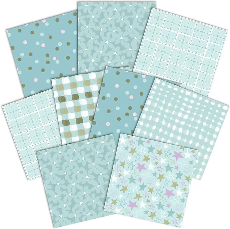 12x12 Decorative Double-Sided Paper Pack for Scrapbooking