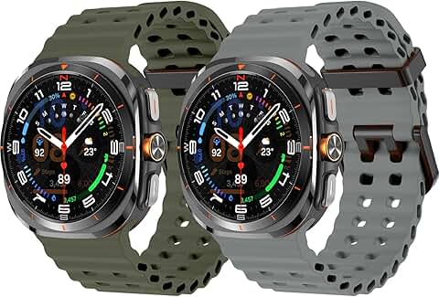 Soft Silicone Sport Band for Galaxy Watch Ultra 47mm