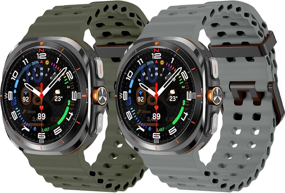 Soft Silicone Sport Band for Galaxy Watch Ultra 47mm