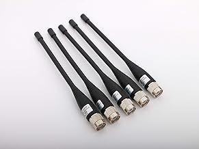 Set of 5 TNC Whip Antennas for 450-470MHz GPS Survey
