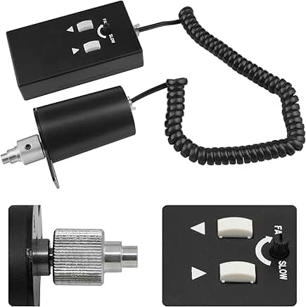 Electronic Telescope Focuser with Pushbutton Control