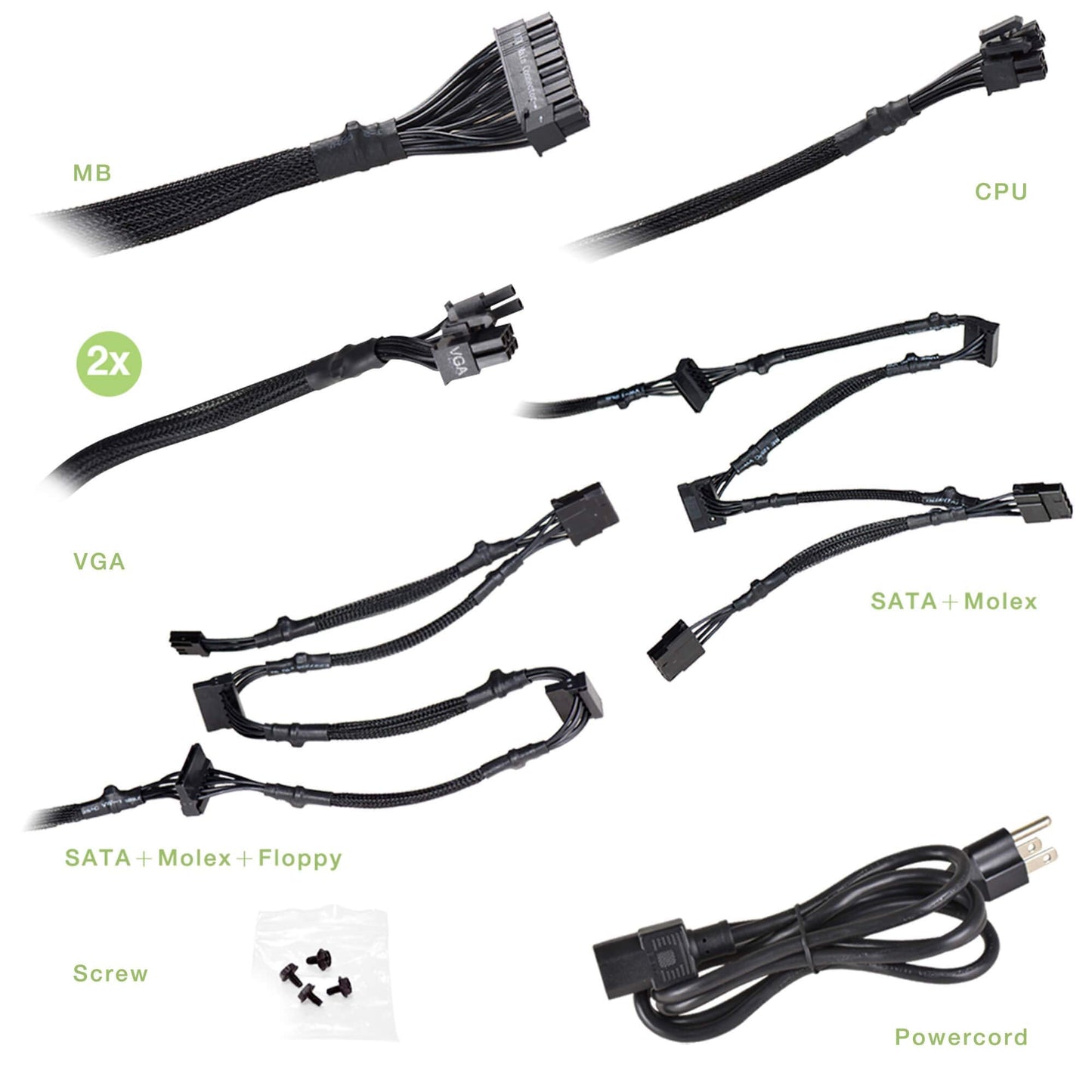 100-GD-0600-V1, 600 GD, 80+ GOLD 600W, 5 Year Warranty, Power Supply