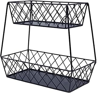Two-Tier Fruit and Vegetable Storage Cart