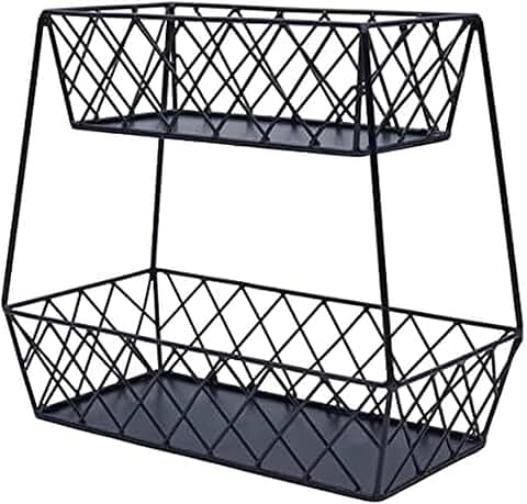 Two-Tier Fruit and Vegetable Storage Cart