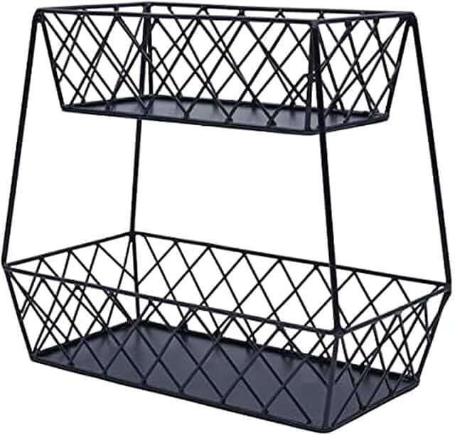 Two-Tier Fruit and Vegetable Storage Cart