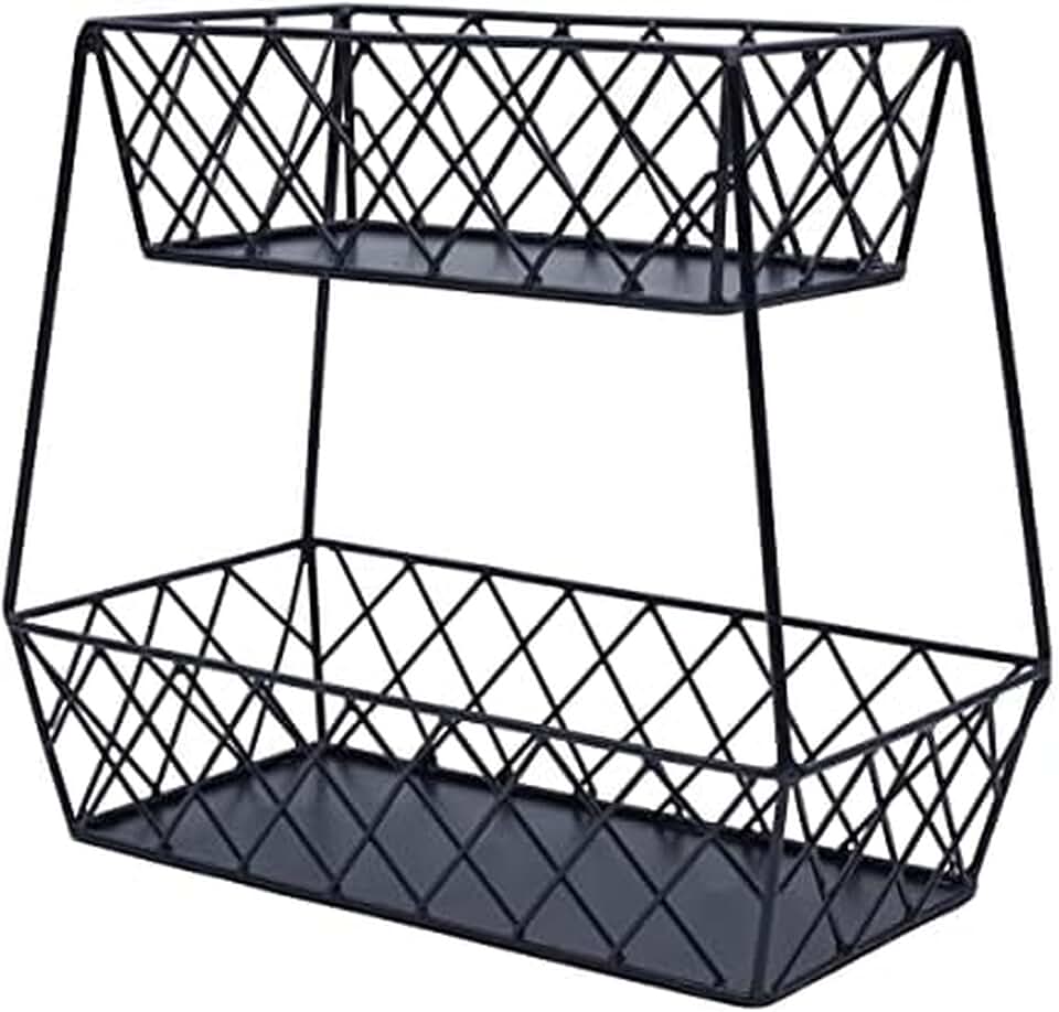 Two-Tier Fruit and Vegetable Storage Cart