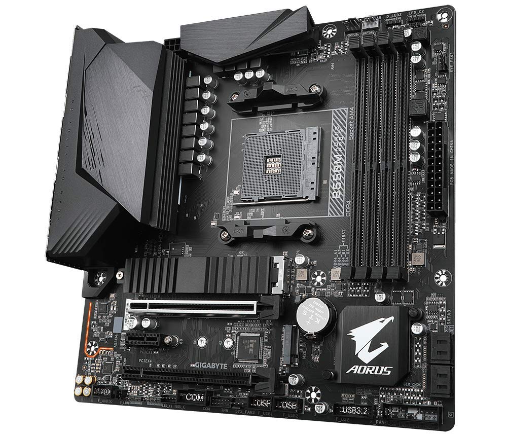 B550M AORUS PRO-P (AMD Ryzen 5000/B550/Micro ATX/M.2 Thermal Guard/HDMI/DVI/USB 3.2 Gen 2/DDR4/Motherboard)