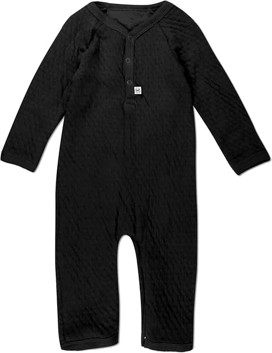 Unisex Baby Long Sleeve Snap Coverall in Organic Cotton