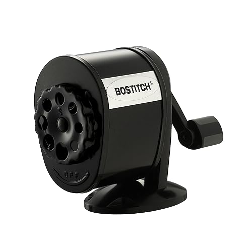Wall Mount Manual Pencil Sharpener with 8-Hole Dial