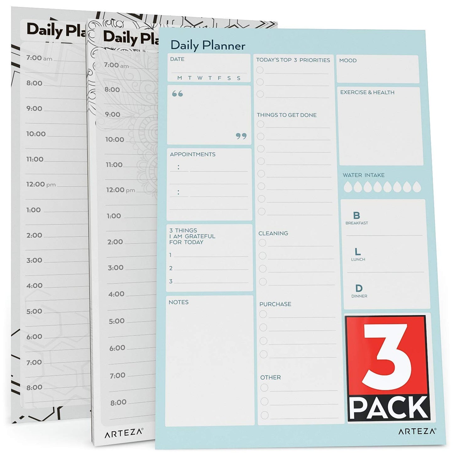 Daily Planner with To-Do List and Calendar