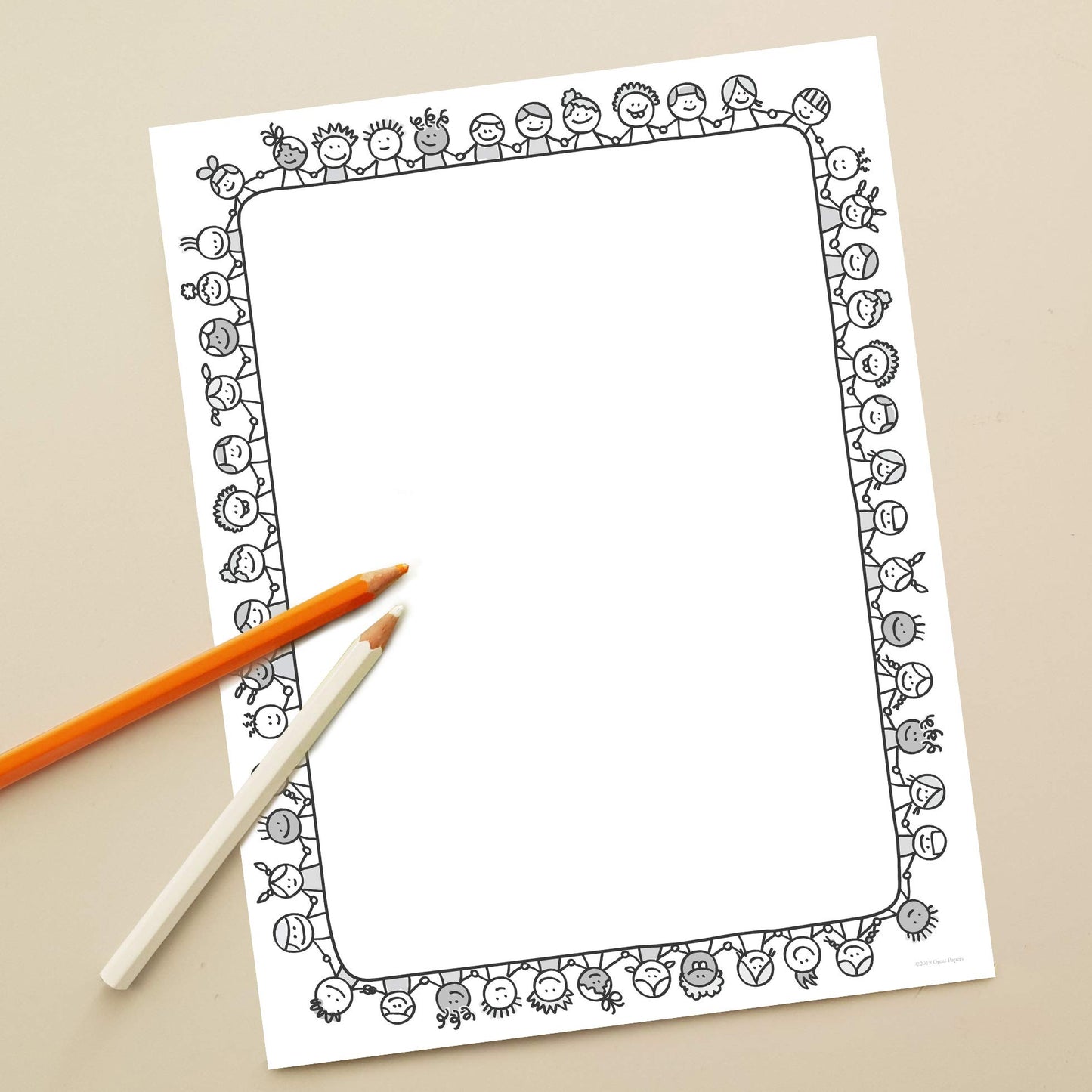 Letterhead for Kumbaya School