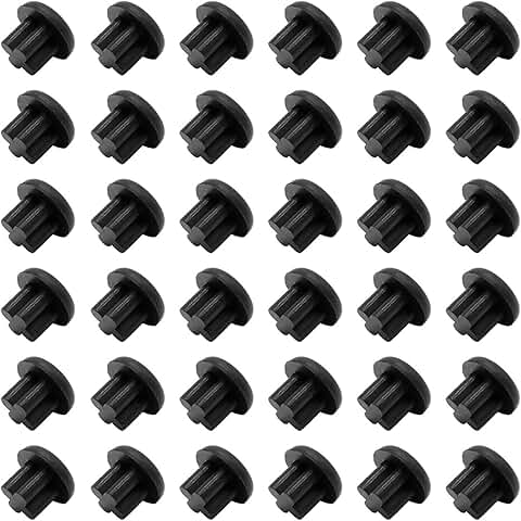 30 Pack 3.5mm Rubber Dust Plugs for Devices