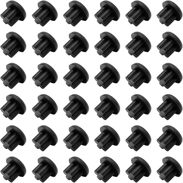 30 Pack 3.5mm Rubber Dust Plugs for Devices