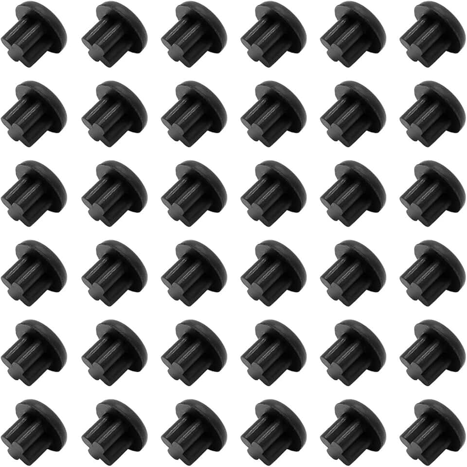 30 Pack 3.5mm Rubber Dust Plugs for Devices