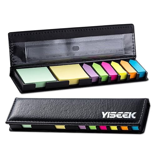 Set of 640 Sticky Notes, Index Tabs, and Organizer