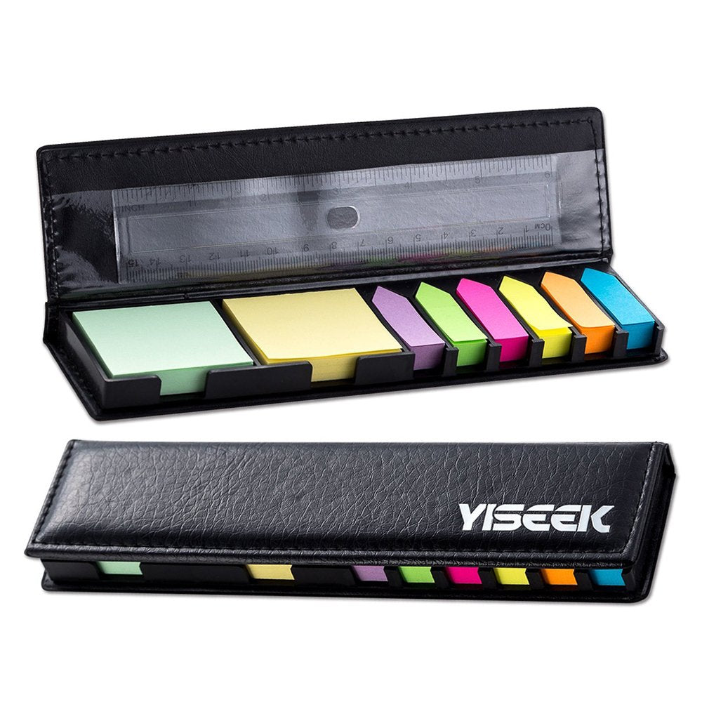 Set of 640 Sticky Notes, Index Tabs, and Organizer
